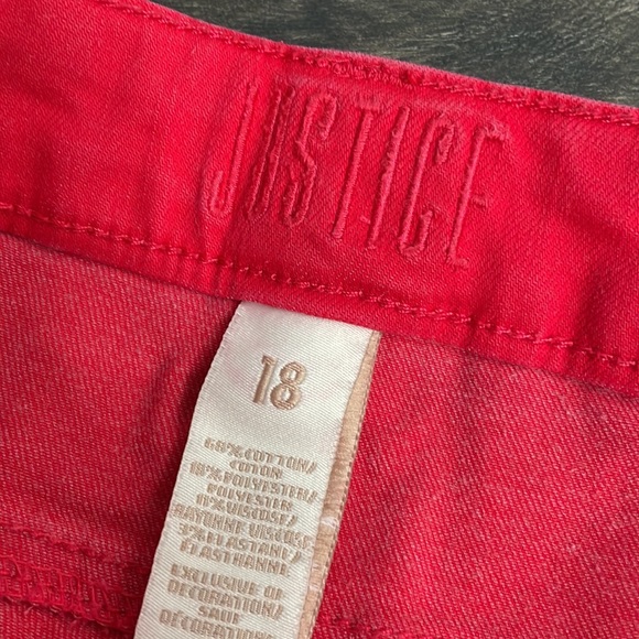 Girls justice shorts size 18 - Picture 3 of 3